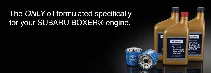 Picture of Subaru Certified Oil formulated for your Subaru Boxer engine. | Williams Subaru in Charlotte NC